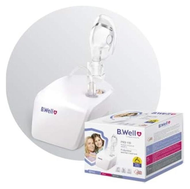 B.Well PRO-110 Compressor Nebulizer – Includes Adult & Child Masks - Image 1