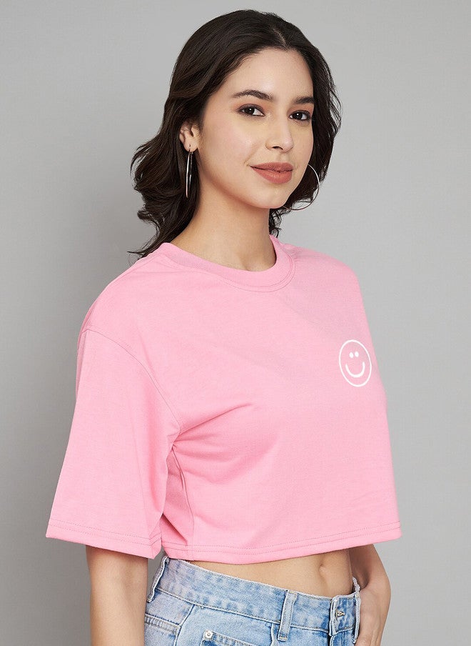 Trend Level Extended Sleeves Cotton Crop Top - Image 3