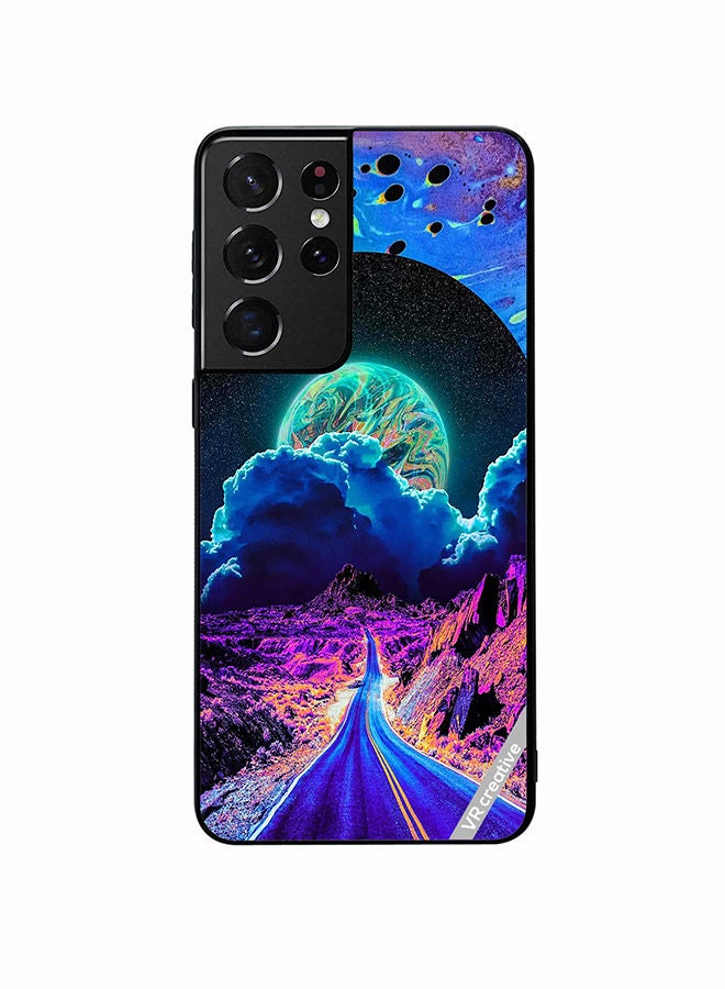 VR CREATIVE Protective Case Cover For Samsung Galaxy S21 Ultra 5G Multicolor Design - Image 1