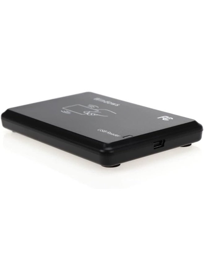 Rfid 125Khz Usb Desktop Card Reader (Reads First 10 Digits) Contactless For Em4100 Tk4100 T5200 T5577 Window Linux Systems