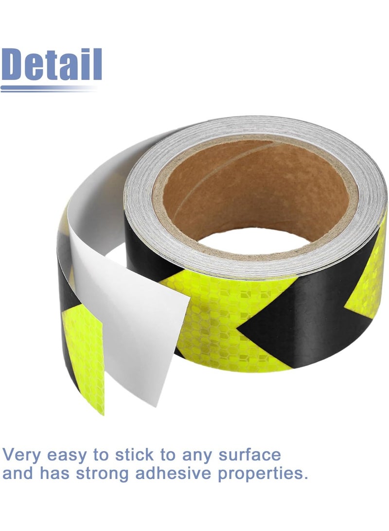 SUNSAR Reflective Stickers Tape, Waterproof, High Visibility for Clothing, Night Riding, Walking, Car, Bike, Motorcycle, Helmet - Image 3