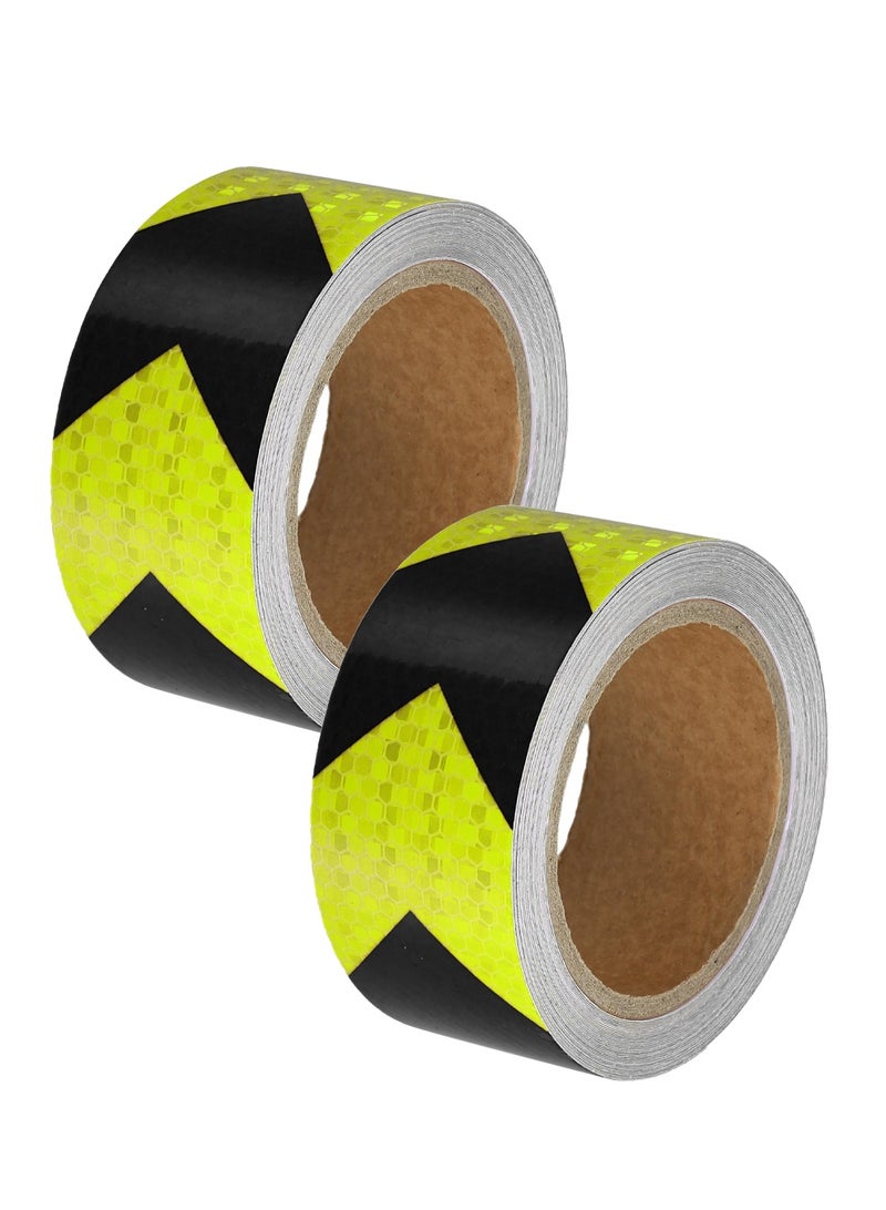 SUNSAR Reflective Stickers Tape, Waterproof, High Visibility for Clothing, Night Riding, Walking, Car, Bike, Motorcycle, Helmet - Image 1