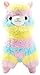 XIAOHONG Soft Llama Alpaca Stuffed Animal Toy Rainbow Llamacorn Plush Pillows Adorable Birthday Gift 138 inch - Image 2