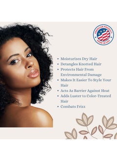 t.botanicals t.botanicals Chebe Leave In Conditioner Hair Growth with Provitamin B5, Thickening Strengthening Chebe Butter, Chebe Powder, Chebe Oil, Silk Amino Acids, Collagen (Unscented, 8 oz)  - Image 3