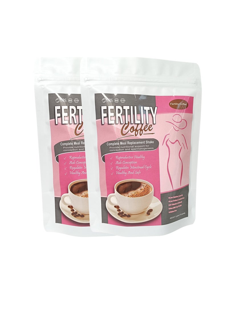 AS SEEN ON TV قهوة الخصوبة، قهوة صحية طبيعية من الأعشاب، قهوة ماكا للخصوبة صحية وآمنة، حبوب قهوة عضوية بنكهة سلسة لدعم الحمل ودورة الطمث المنتظمة - Image 1