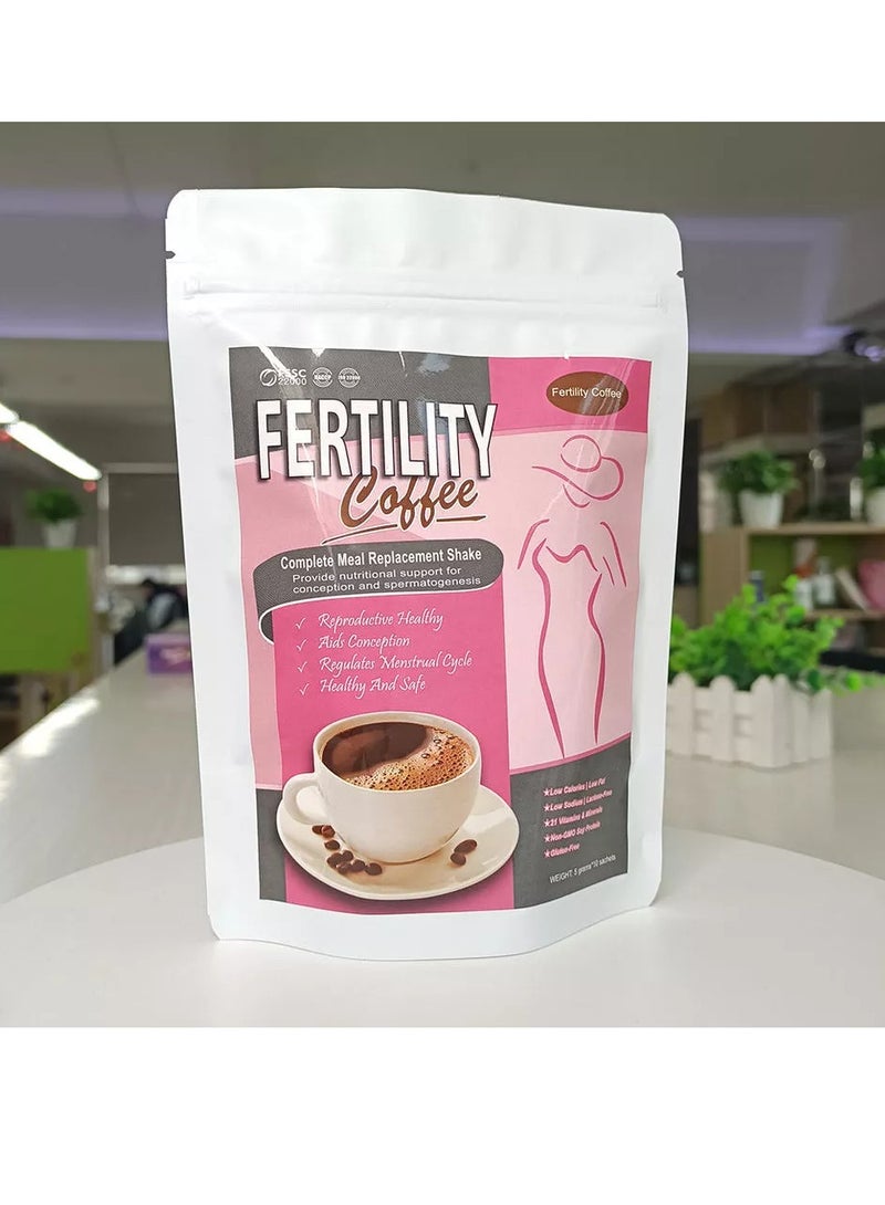 AS SEEN ON TV قهوة الخصوبة، قهوة صحية طبيعية من الأعشاب، قهوة ماكا للخصوبة صحية وآمنة، حبوب قهوة عضوية بنكهة سلسة لدعم الحمل ودورة الطمث المنتظمة - Image 3