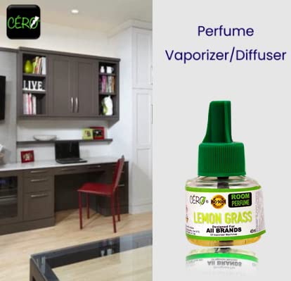 CERO ® Room Perfume LEMONGRASS for All Brands of Vaporizer/Diffuser Machines Cartridge Bottle (45ml) - Image 2