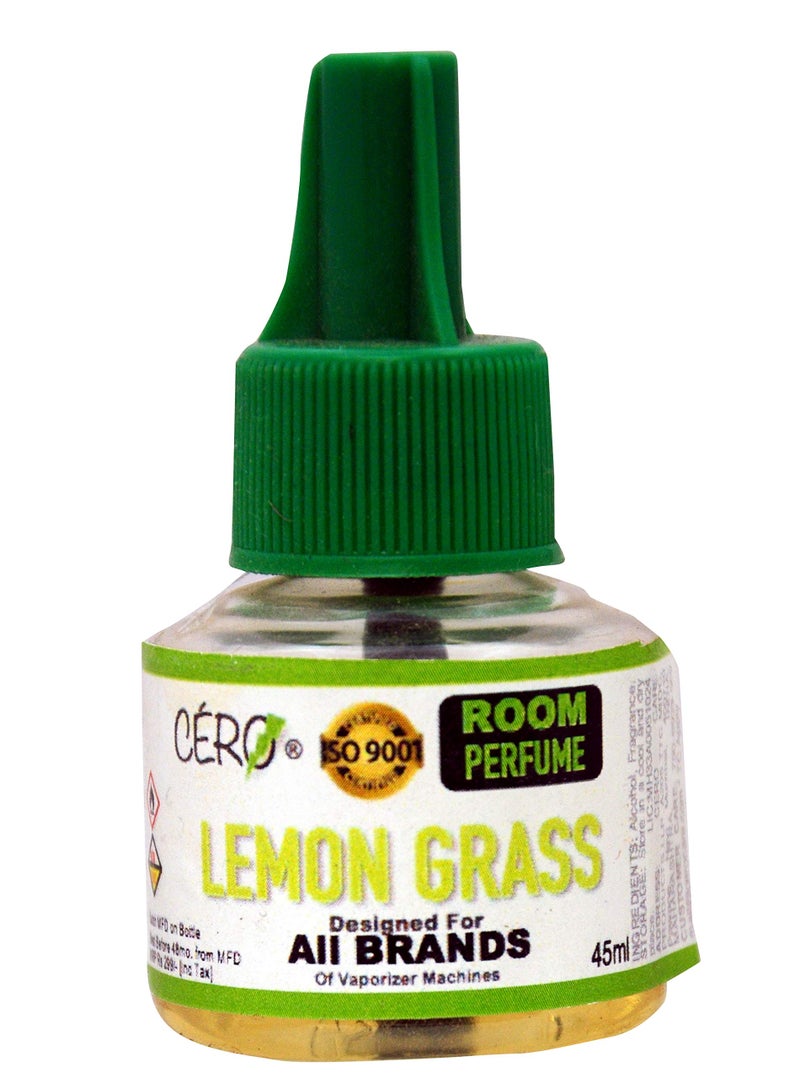 CERO ® Room Perfume LEMONGRASS for All Brands of Vaporizer/Diffuser Machines Cartridge Bottle (45ml) - Image 3