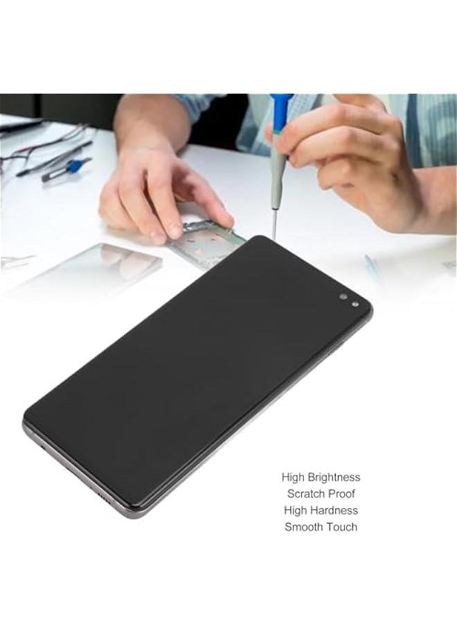 Generic - for Galaxy S10 Plus Screen Replacement, LCD Display Digitizer Full Assembly with Frame, Phone Screen Replacement Set with Repair Tools, Easy Installation - Image 1