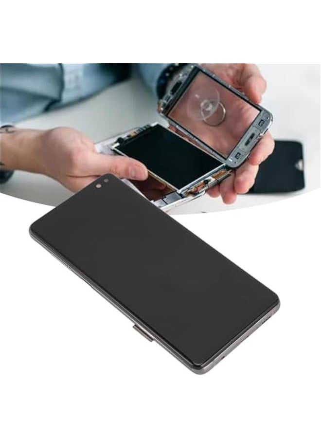 Generic - for Galaxy S10 Plus Screen Replacement, LCD Display Digitizer Full Assembly with Frame, Phone Screen Replacement Set with Repair Tools, Easy Installation - Image 1