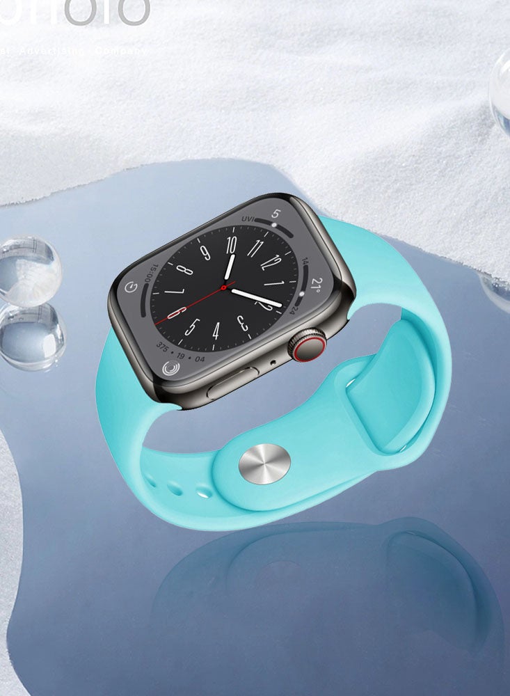 Perfii 5pcs Watch Bands Replacement for Apple Watch Strap Compatible with Apple Watch 42/41/40/38mm Series 10/9/8/7/6/5/4/SE - Image 3