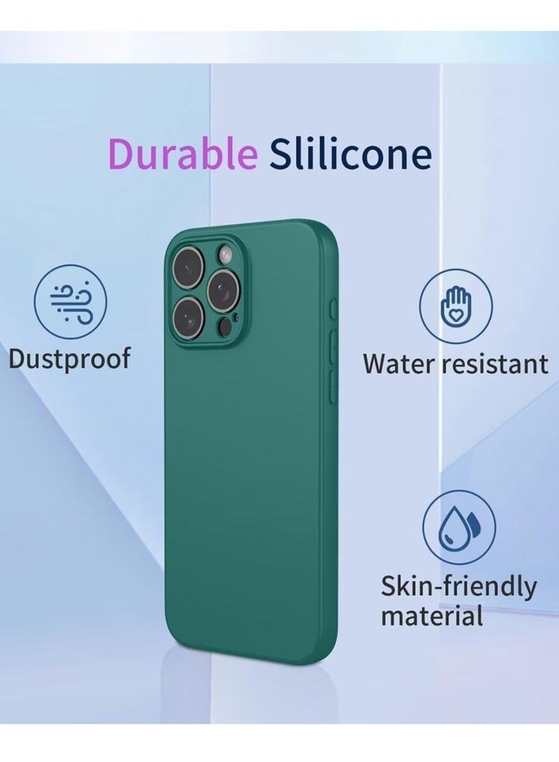 TIGER Samsung Galaxy S25 Case Cover | Premium Liquid Silicone | Scratch-Resistant & Shockproof | Anti-Fingerprint Matte Finish | Slim, Lightweight & Flexible Design | Full-Body Protection with Precision Cutouts | Camera & Screen Safety | Easy to Clean – Green - Image 3