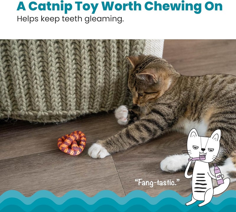 Petstages Catnip Crunch Fish Cat Toy - Image 2
