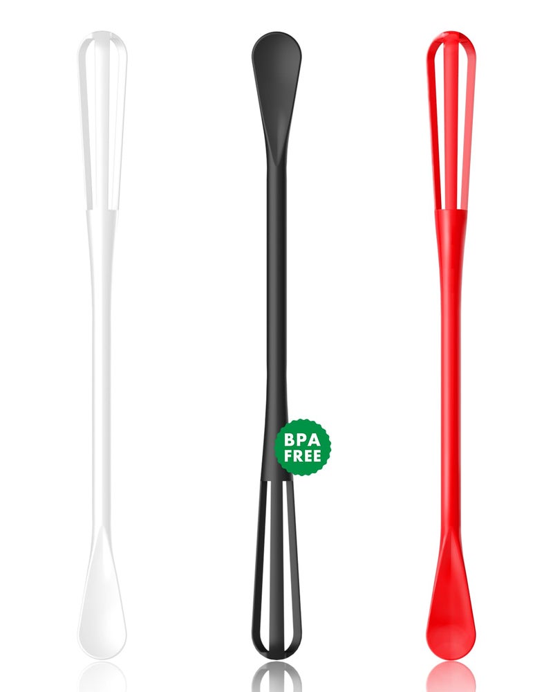 OYV Timeless Kitchen Colors Mini Whisk Set, 8.5 in Mini Whisks for Cooking, 3 Pieces Small Wisk For Whisking, Beating, Blending Ingredients, Mixing Sauces, BPA Free Tiny Whisk - Image 1