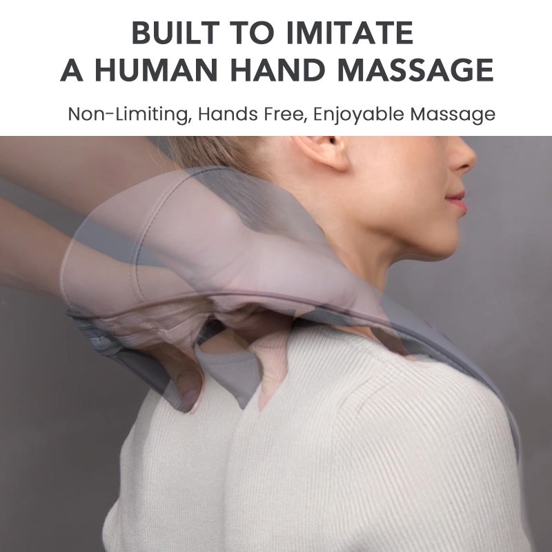 Breo N5 Mini Neck Massager with Heat, Electric Massager for Neck & Shoulder, Shiatsu Shoulder Massager - Image 2