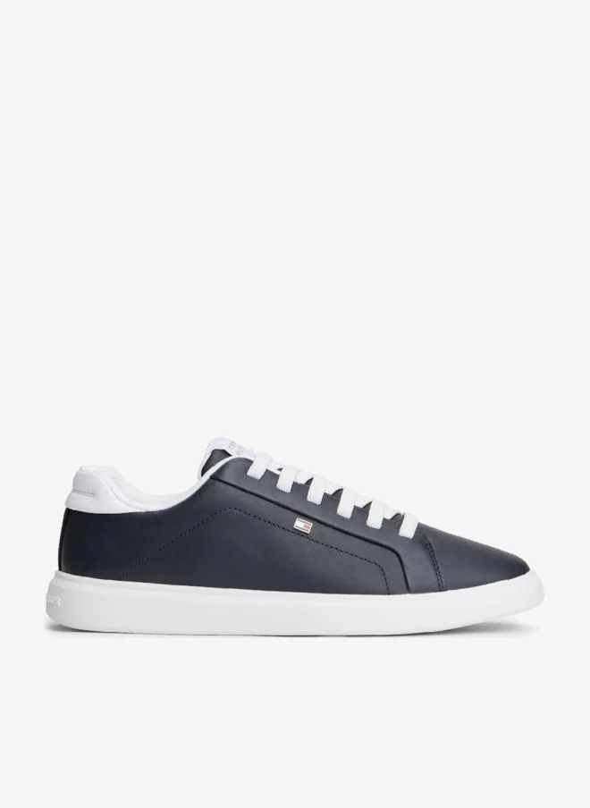 TOMMY HILFIGER Lightweight Leather Cupsole Court Trainers
