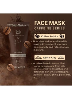 Coffee Face Mask For Glowing Skin With Coffee Arabica And Kaolin Clay 100 GM - pzsku/ZA6092B222F9868FE409DZ/45/_/1709548241/70689978-fb4a-471b-bae3-b20a69db36c3