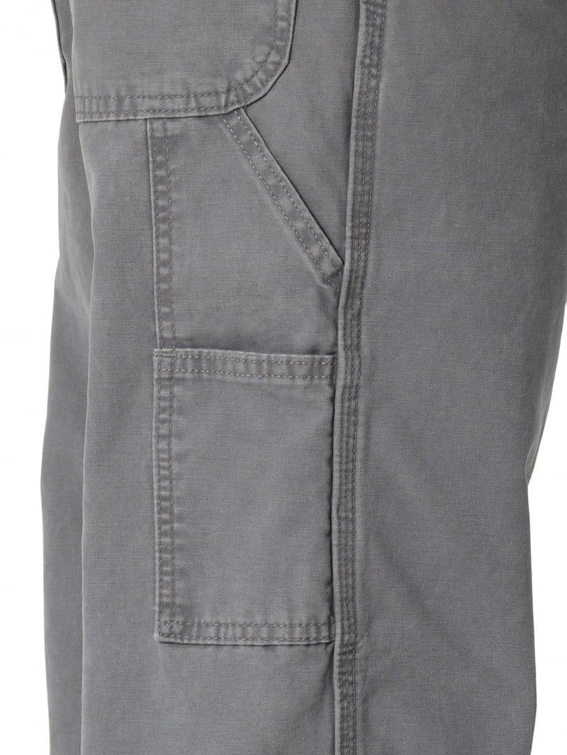 Wrangler Authentics Men's Classic Carpenter Jean, Rock Gray, 34W x 30L - Image 3