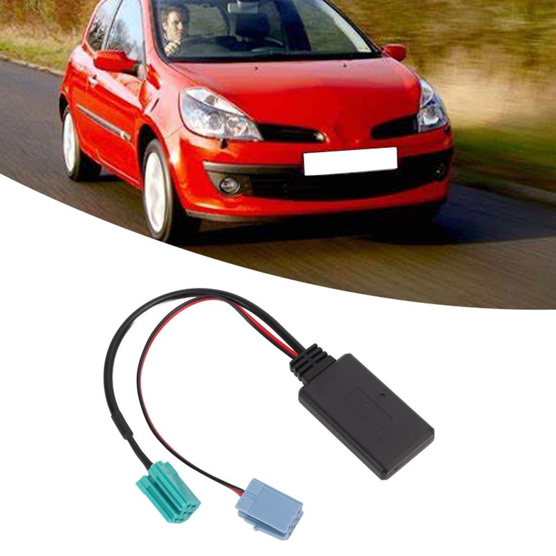 Bluetooth 5.0 Aux Input Audio Music Adapter Module Cable for Clio Espace Kangoo Megane - Image 2