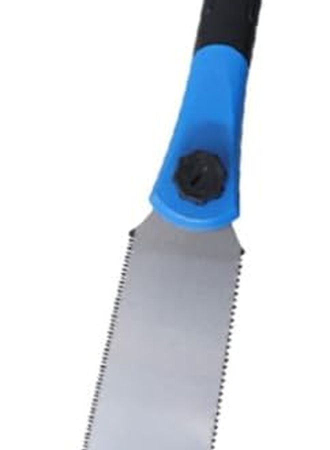 Manganese Steel Three Sided Hand Saw Portable Woodworking Logging Carpentry Tool - Image 1