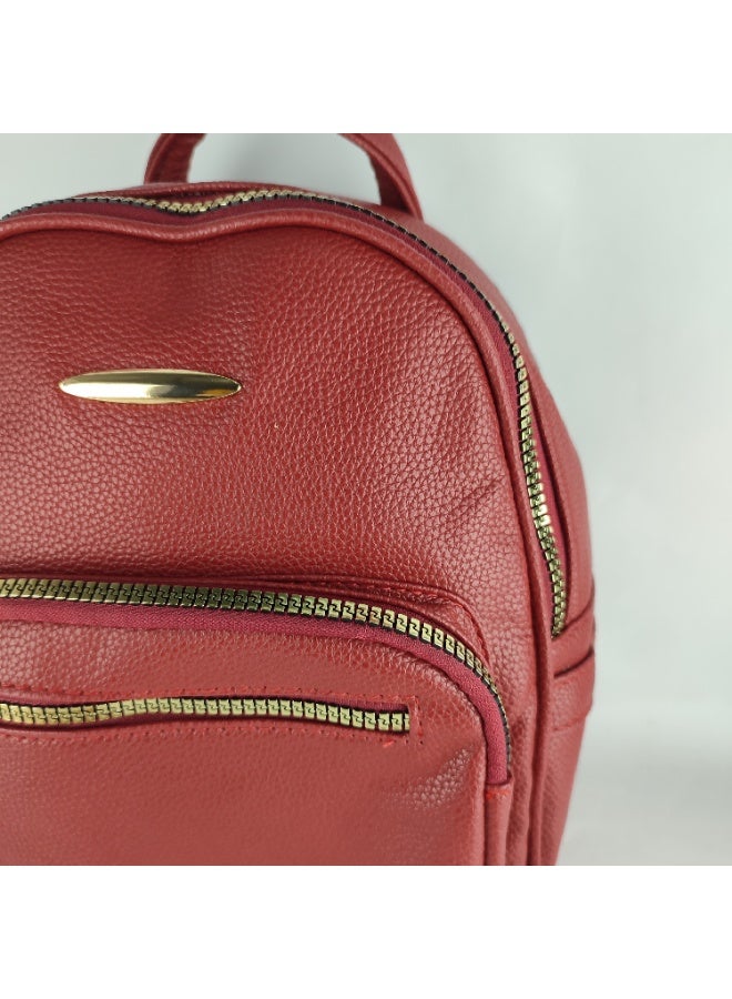 شنطة ظهر حريمى جلد عالى الجودة تناسب جميع أغراضك - Image 5