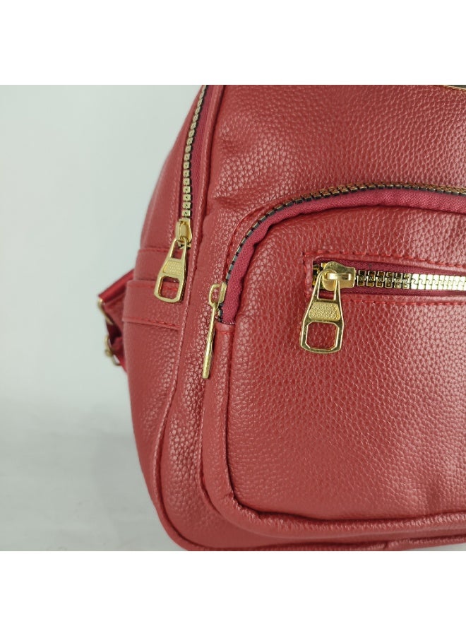 شنطة ظهر حريمى جلد عالى الجودة تناسب جميع أغراضك - Image 4