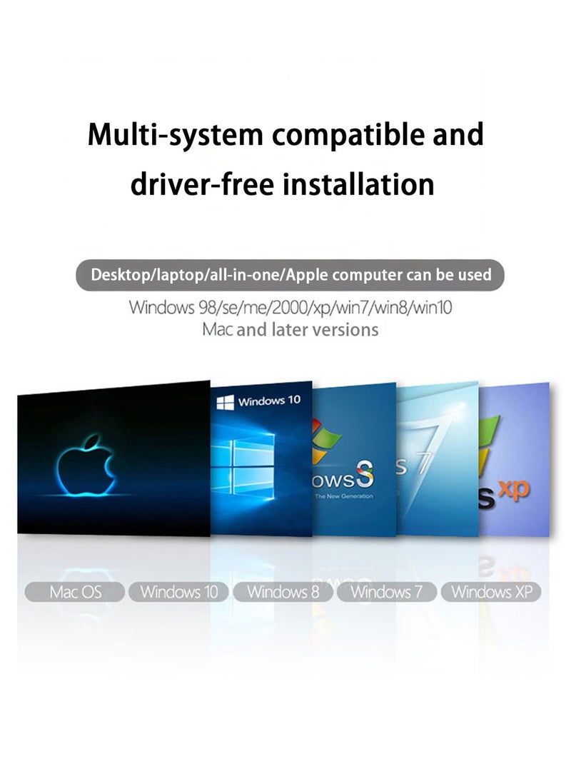 أواسيس لينك قرص صلب خارجي محمول بسعة 500 جيجابايت مع منفذ USB 3.0، تصميم مرآة متدرج أنيق، صغير الحجم وذو سعة عالية للعمل والاستخدام اليومي - Image 5