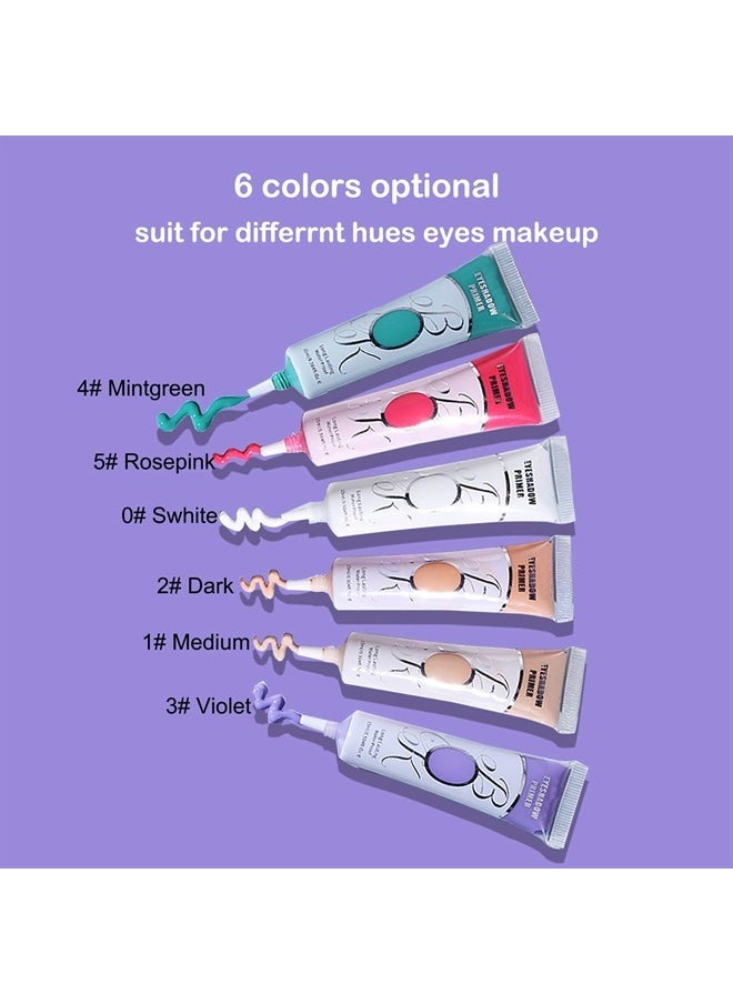 Eyeshadow Primer,Matte Eye Primer,Prevent Oily Lids Eye&Creasing Eye Primer,Long-lasting Waterproof&Smudgeproof Eyeshadow Primer Base,Eye Primer Eyeshadow Base for Any Shadow Makeup Setting(Medium)