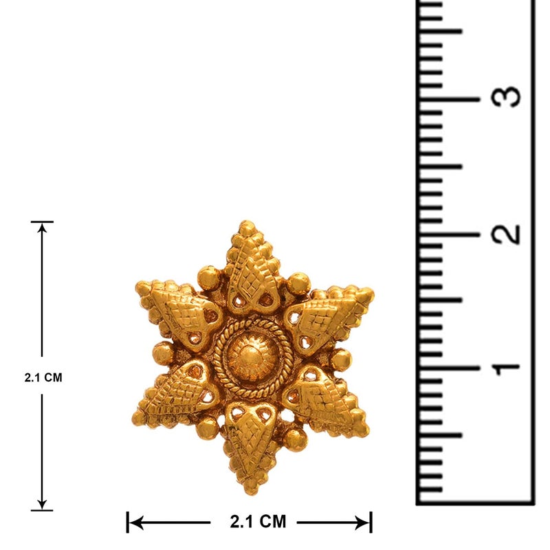 JFL - Jewellery for Less Copper Gold Plated Necklace Set for Women & Girls.… - Image 4