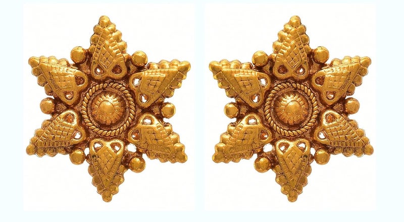 JFL - Jewellery for Less Copper Gold Plated Necklace Set for Women & Girls.… - Image 3