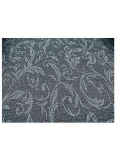 Fabienne Jacquard Fabric Stretchable Two Seater Sofa Cover Grey  - Image 4