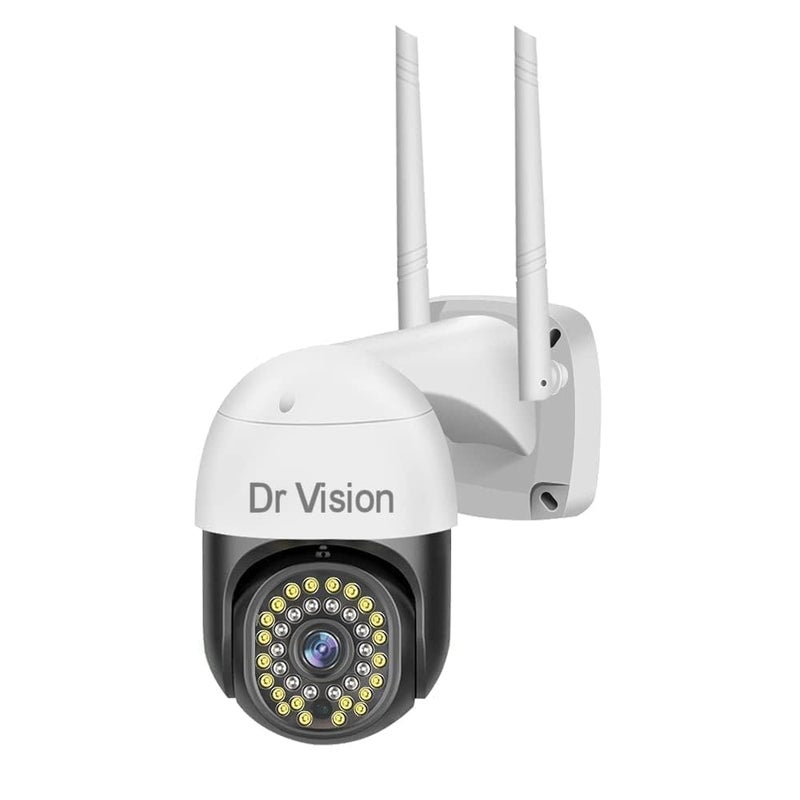 UNGROL Dr Vision WiFi 1080p 3MP 360 Degree Pant Tilt Smart Ptz Wireless Security Camera Indoor Outdoor Security Motion Detection Two Way Audio Watch Live View Camera Home Office Surveillance  - Image 1