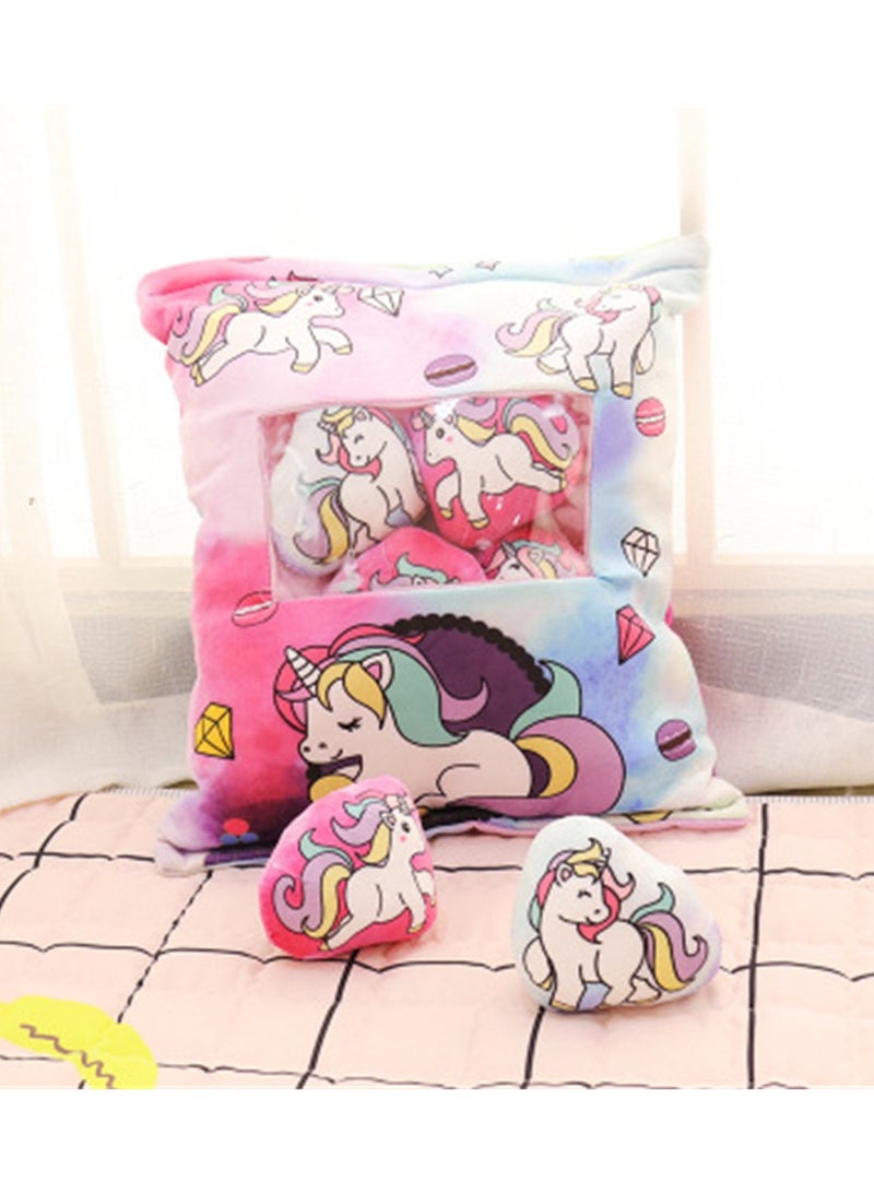 Creative bagged round toys cute cartoon dolls a big bag of creative plush toys  - Image 2