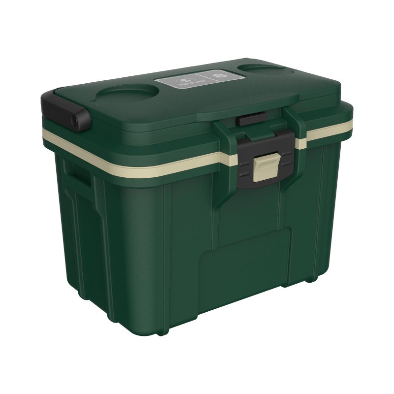 Pelican 14 Quart Personal Lunch Box Cooler Hunter GreenTan