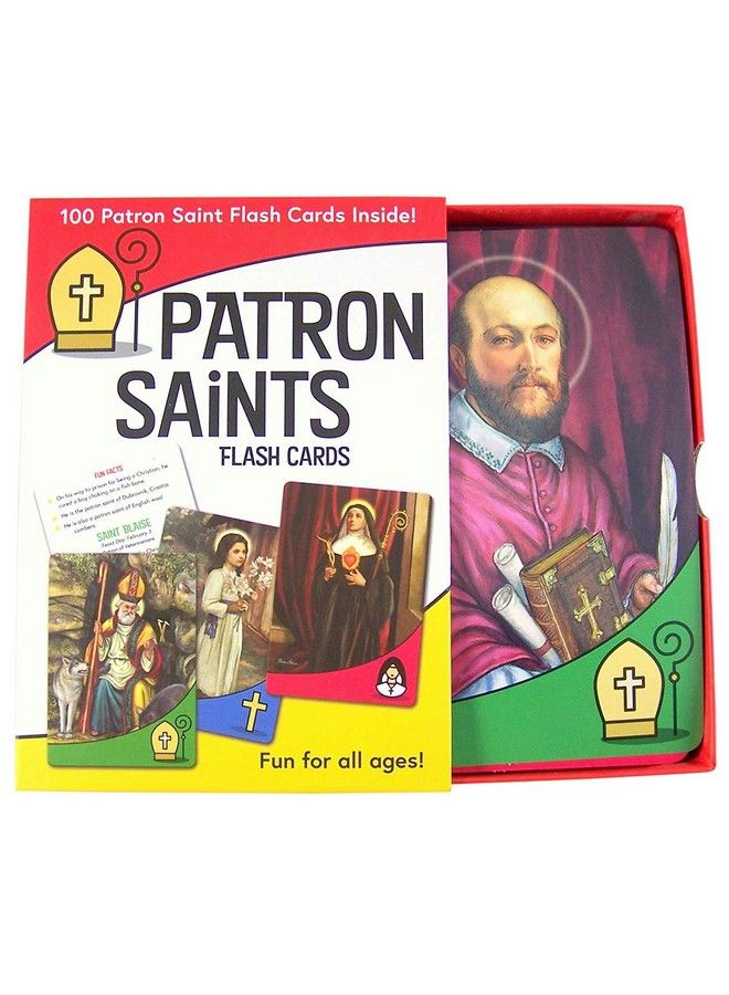 Autom Catholic Kids Growing In Faith Patron Saints Flash Cards Set Of 100 - Image 5