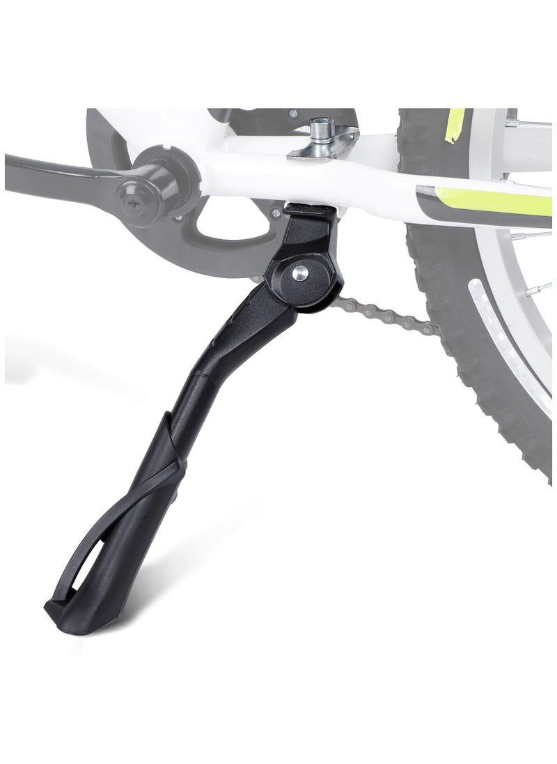 SYOSI Bike Kickstand for Kids Bike 18 20 22 inch Wheel, Center Mount Bicycle Kick Stand, Universal Adjustable Child Kickstands, Adjustable Bicycle Kickstand, for 18-22 Adult Mountain Bike, Road Bike  - Image 1