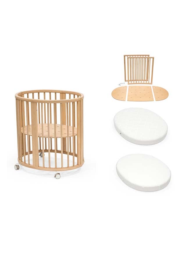 Stokke YOYO3 Frame White + Newborn & 6+ Pack Bundle Stone - Image 2