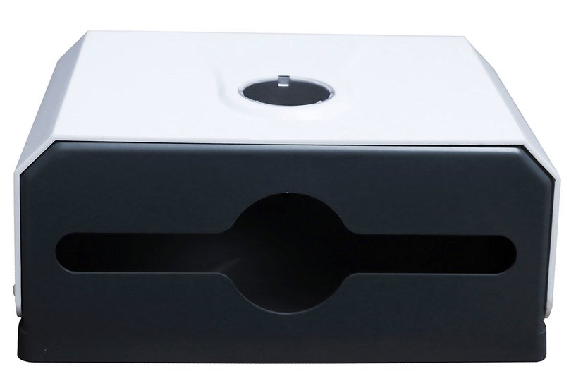 PUFFIN M-FOLD Tissue Paper Dispenser (26 cm X 11 cm X 21 cm,Pack of 1) - Image 3