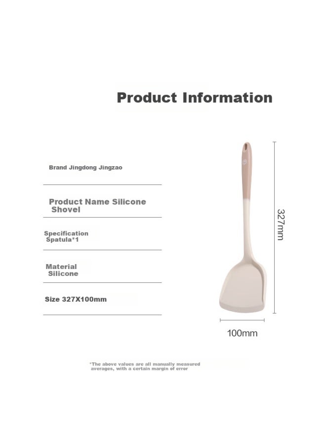 JD.com Jd Original Silicone Spatula, Kitchen Cooking Utensil, Heat-resistant And Non-slip, Dual Color - Image 5