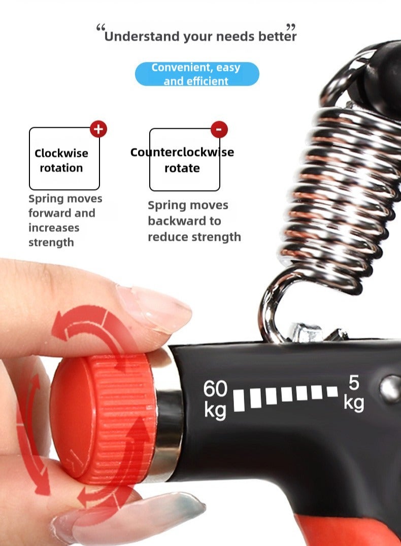 قبضة اليد قوة قابل للتعديل المقاومة الساعد ممارسة قبضة اليد قوة المدرب لبناء العضلات وإصابة الانتعاش للرياضيين - Image 5