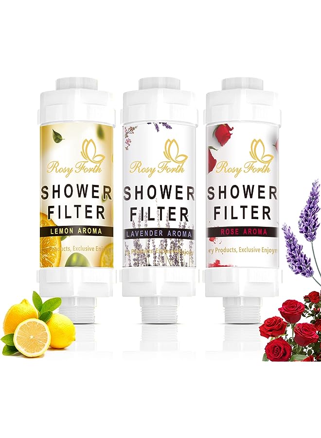 Forth Showerhead Filter Vitamin C Shower Filter for Clean & Filtered Bath Water (Lemon)  - Image 1