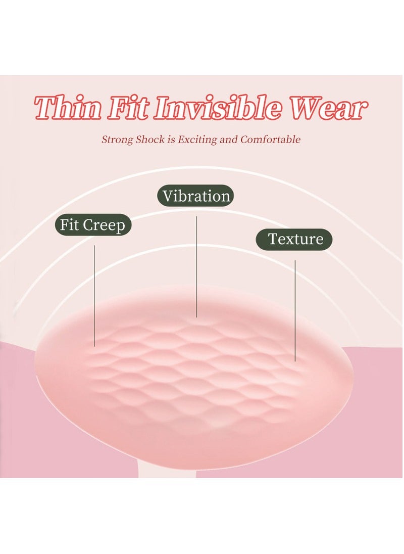 Soft Silicone Lactation Chest Massager - 10 Vibration Modes Beige