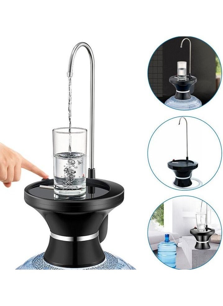 Safari Water Dispenser Pump for 1-5 Gallon Water Jugs, Rechargeable with 2  control, Mobile Pump for Home ,Office, Camping ,Electric Drinking - Image 2