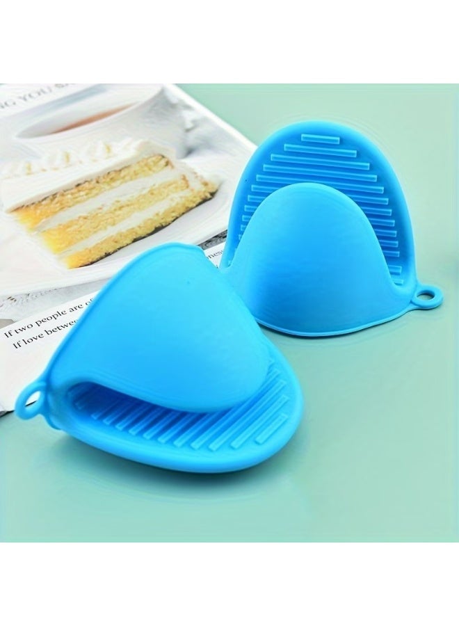 Goolsky Set of 2, Silicone Gloves That Resist High Temperatures And Prevent Slipping, Finger Clips to Avoid Burns, Heat-Resistant Silicone Hand Grips, Kitchen Tools for Baking. - Image 5