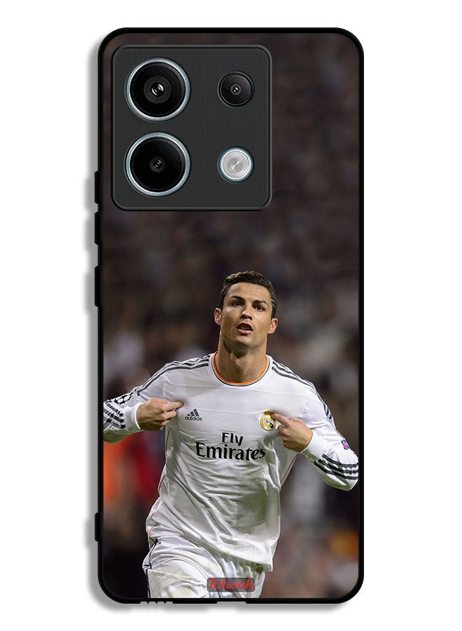 Tolwak Xiaomi Redmi Note 13 Pro Protective Case Cover Cristiano Ronaldo - Image 1