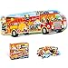 LithoConcepts Big Red Fire Truck 4Foot Long Jumbo Floor Puzzle 24 ExtraLarge Pieces Fun Educational Toy for Kids Ages 3 Durable Easy to Assemble - Image 2