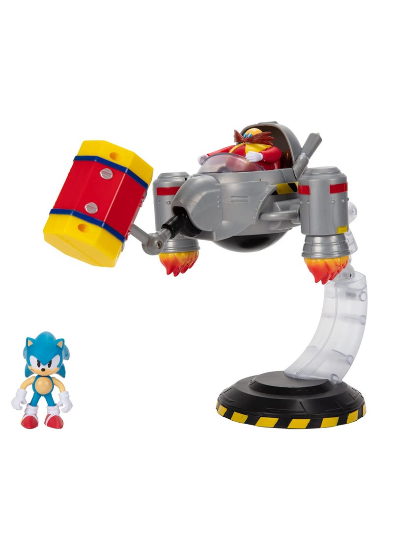 Jakks Sonic The Hedgehog Egg Mobile Battle Set  - Image 1