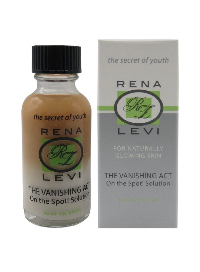 Rena Levi علاج بقع حب الشباب - علاج موضعي لحب الشباب للوجه والجسم - علاج حب الشباب للنساء - لوشن حب الشباب للوجه والجسم - يجفف العيوب والمسام - علاج حب الشباب في الظهر 1 أونصة - Image 1