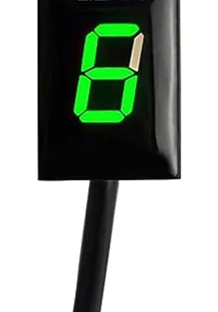 Vuzmode 1-6 Speed Gear Display Indicator for Motorcycles - Image 1