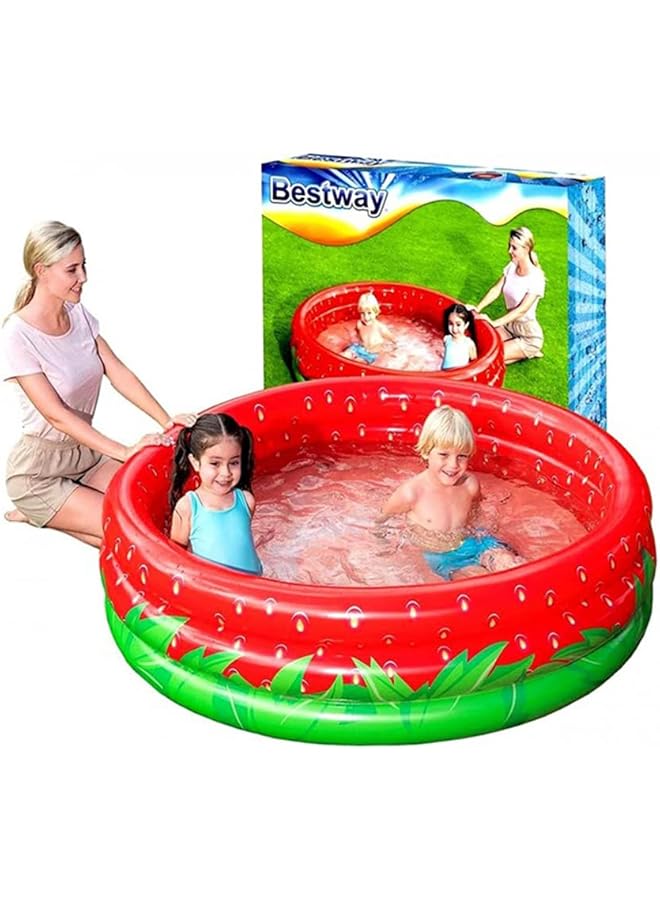 Bestway Sweet Strawberry Pool 1.60M X H38 Cm - Image 1